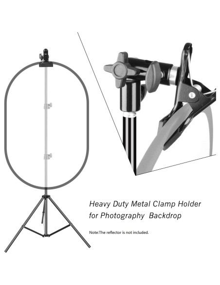 Kit de Estudio Fotográfico Emart con Soporte 260cm y Reflectores 5 en 1 Kit de Estudio Fotográfico Emart con Soporte 260cm y Reflectores 5 en 1
