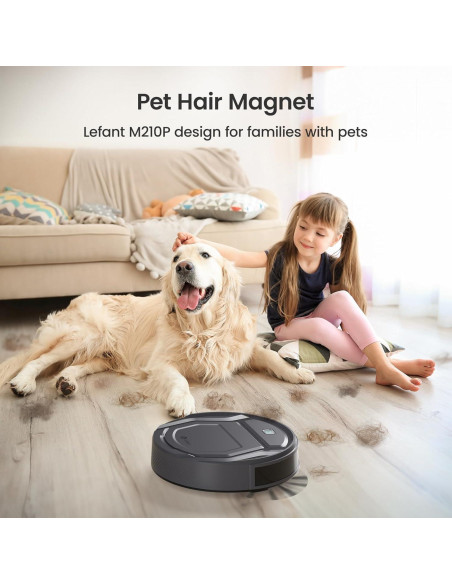 Aspiradora Robot Lefant M210P con 4 Filtros Extra Aspiradora Robot Lefant M210P con 4 Filtros Extra