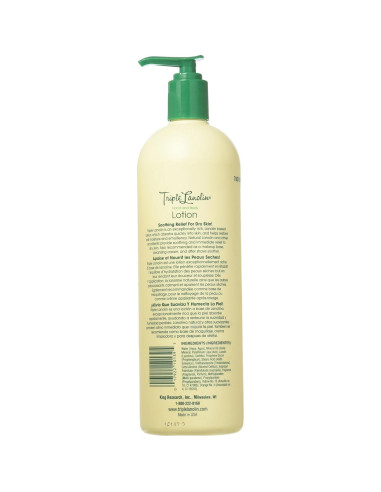 Loción Triple Lanolina para Manos y Cuerpo 567 g
