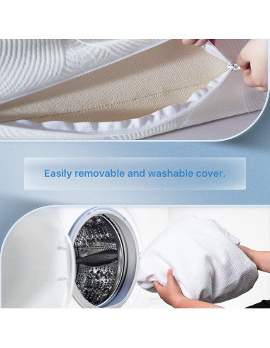 Colchón de Cuna Warm Nest Doble Cara 132x70 cm Lavable