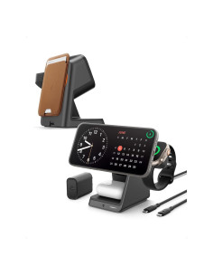 Estación de Carga Inalámbrica 3 en 1 Spigen MagSafe 15W