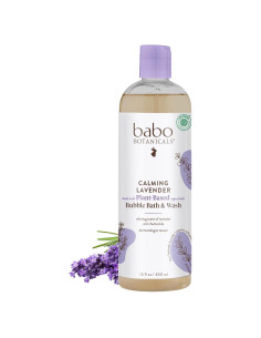 Baño de Burbujas Calmante Babo Botanicals 443 ml - Lavanda