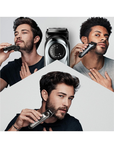 Recortadora de Barba Braun BT7240 Inalámbrica 10 Piezas Recortadora de Barba Braun BT7240 Inalámbrica 10 Piezas