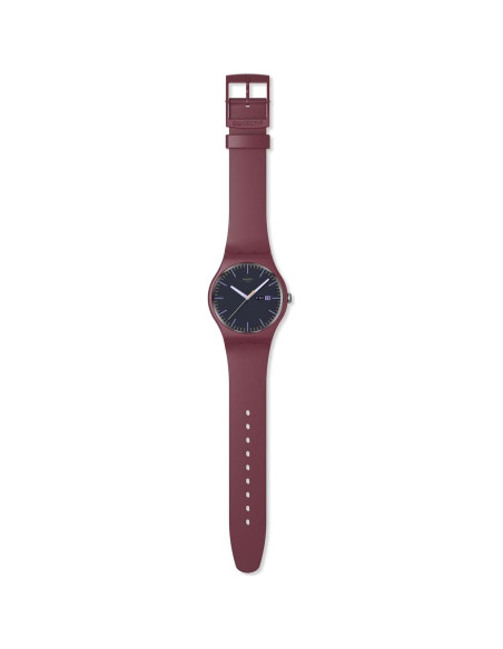 Reloj Unisex Swatch New Gent Biosourced 41mm Rojo Cuarzo Reloj Unisex Swatch New Gent Biosourced 41mm Rojo Cuarzo