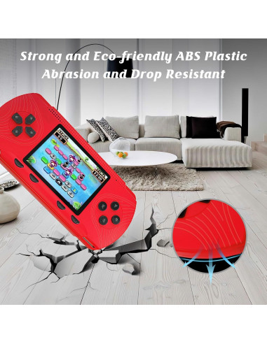 Consola de Juego Portátil GAMPLAE 258 Juegos 3.0" Pantalla