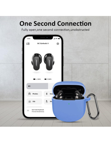 Funda de Silicona LEFXMOPHY para Bose QuietComfort II 2022