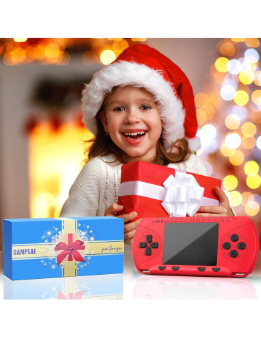 Consola de Juego Portátil GAMPLAE 258 Juegos 3.0" Pantalla