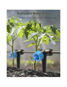 Kit de Riego por Goteo Pawfly 100 pies (30.48 m) Conexión Rápida 2