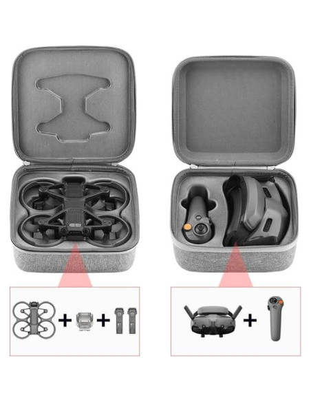 Funda Dura para Drone DJI Avata 2 - Bolsa Portátil 0.41kg Funda Dura para Drone DJI Avata 2 - Bolsa Portátil 0.41kg