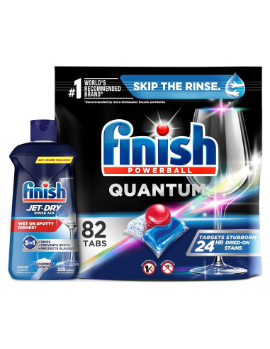 Finish Jet-Dry Agente de Enjuague 651g para Lavavajillas