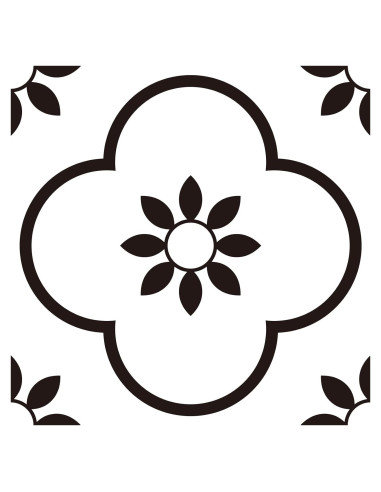 Pegatinas de Azulejos Autoadhesivas Loriyboe 12 PCS 15x15 cm
