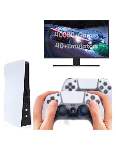 Consola de Juegos Retro KUNTLEY 4K Plug and Play 128GB 40000+ Juegos