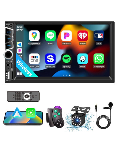 Estéreo de Coche Vexidura MAO7032W Doble Din 7" Bluetooth 5.2