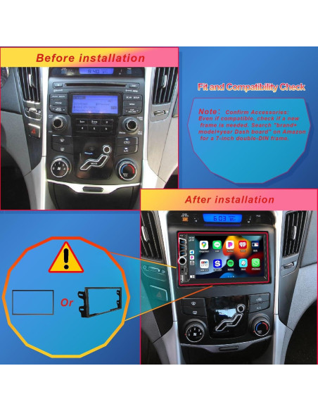 Estéreo de Coche Vexidura MAO7032W Doble Din 7" Bluetooth 5.2 Estéreo de Coche Vexidura MAO7032W Doble Din 7" Bluetooth 5.2