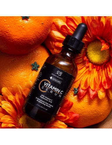 Suero Facial Radha Beauty 60ml Vitamina C y E Ácido Hialurónico