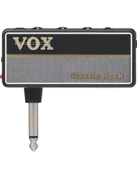 Amplificador de Auriculares VOX amPlug 3 Rock Clásico AP2CR Amplificador de Auriculares VOX amPlug 3 Rock Clásico AP2CR