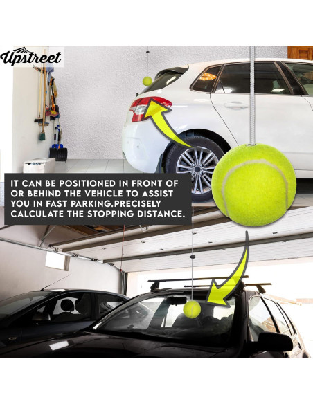 Asistente de Estacionamiento Upstreet - Tope de Garaje con Pelota Asistente de Estacionamiento Upstreet - Tope de Garaje con Pelota