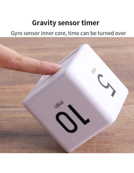 Temporizador Cubo Digital JOYIT 2 Pcs - 6.6 cm, 8 Modos Temporizador Cubo Digital JOYIT 2 Pcs - 6.6 cm, 8 Modos