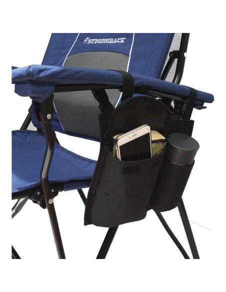 Soporte de Taza y Bolsillo STRONGBACK para Sillas de Camping Soporte de Taza y Bolsillo STRONGBACK para Sillas de Camping
