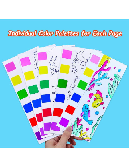 Kit de Pintura Acuarela BAOXUE para Niños 2 a 8 Años Kit de Pintura Acuarela BAOXUE para Niños 2 a 8 Años