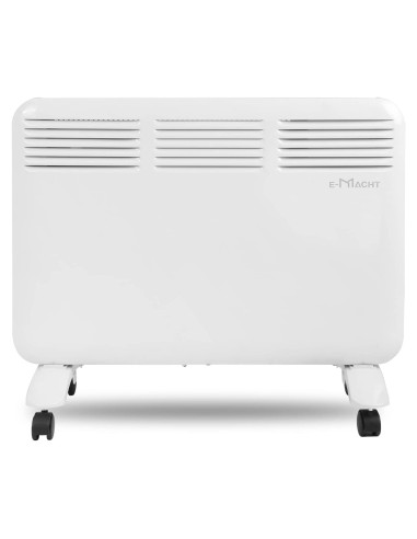 Calentador Eléctrico E-Macht 1000W con Termostato Ajustable