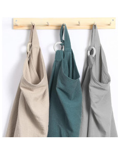 Cubierta de Lactancia Treela 3 Pcs Algodón Muselina Transpirable 2