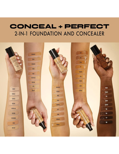 Base Líquida + Corrector Milani Ocultar + Perfecto 29.57 ml Base Líquida + Corrector Milani Ocultar + Perfecto 29.57 ml