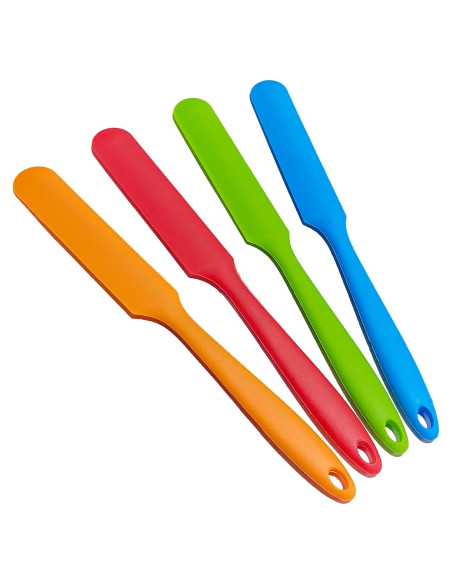 Conjunto de 4 Espátulas de Silicona zYoung Resistente al Calor Conjunto de 4 Espátulas de Silicona zYoung Resistente al Calor