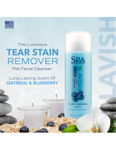 TropiClean Removedor de Manchas de Lagrimas para Perros 226g