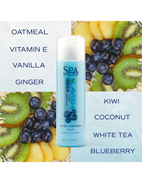 TropiClean Removedor de Manchas de Lagrimas para Perros 226g TropiClean Removedor de Manchas de Lagrimas para Perros 226g