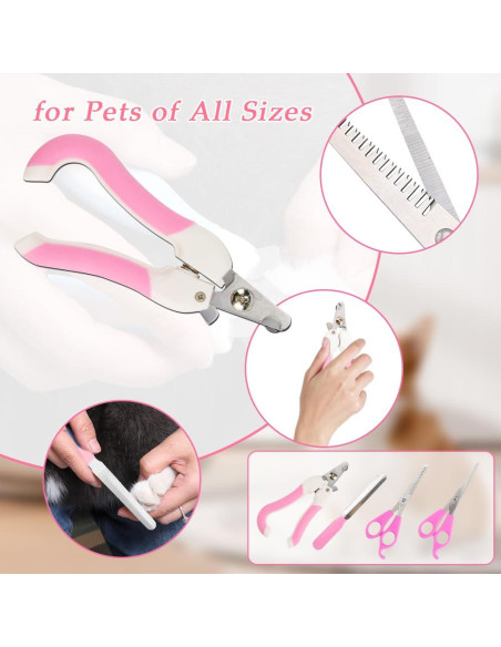 Kit de Cepillos para Mascotas SEILETOO 10 Piezas Cuidado Completo Kit de Cepillos para Mascotas SEILETOO 10 Piezas Cuidado Completo