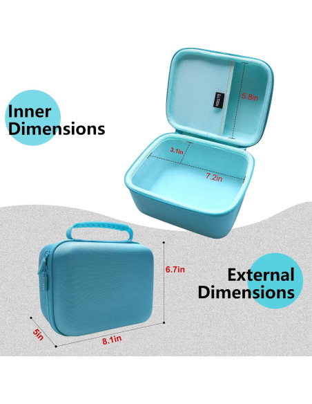 Funda LTGEM Azul para MIKO Mini / ALLCELE Robot Inteligente Funda LTGEM Azul para MIKO Mini / ALLCELE Robot Inteligente