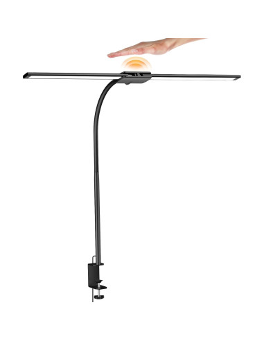 Lámpara de Escritorio LED Syrinx LDL022 - Brazo Flexible, 50 Modos