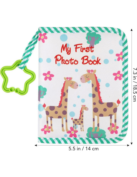 Álbum de Fotos de Bebé NUOBESTY Verde 30 Páginas Tela Álbum de Fotos de Bebé NUOBESTY Verde 30 Páginas Tela