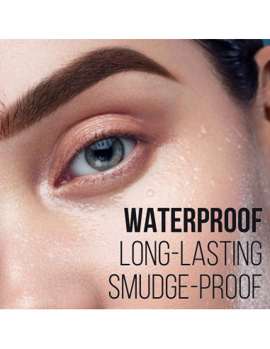 Kit de Sello de Cejas iMethod - Plantillas Reutilizables Marrón Claro