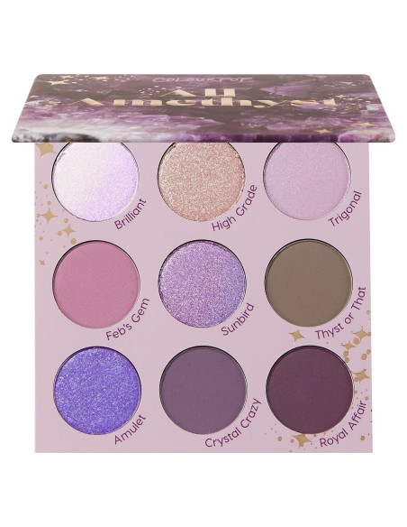 Paleta de Sombras ColourPop All Amethyst - 8.5 g - Metálico Paleta de Sombras ColourPop All Amethyst - 8.5 g - Metálico