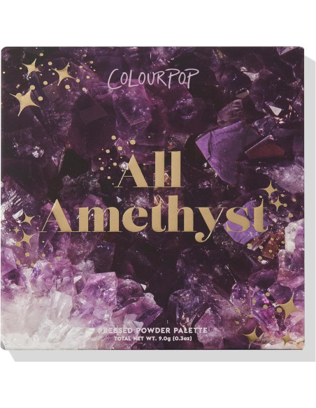 Paleta de Sombras ColourPop All Amethyst - 8.5 g - Metálico Paleta de Sombras ColourPop All Amethyst - 8.5 g - Metálico