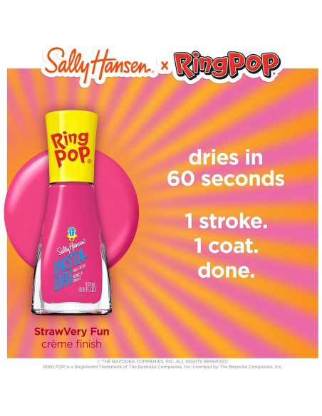 Esmalte de Uñas Sally Hansen Insta-Dri Rosa 2 Unidades Esmalte de Uñas Sally Hansen Insta-Dri Rosa 2 Unidades