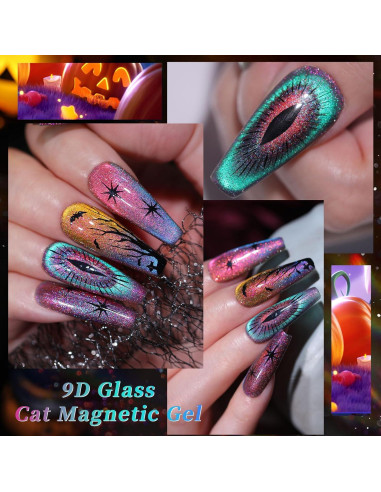 Set de Gel de Uñas Magnético 9D Camaleón Born Pretty 6PCS