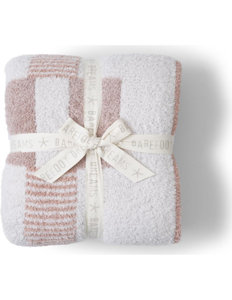 Manta Check Tile CozyChic Barefoot Dreams 137x183 cm Manta Check Tile CozyChic Barefoot Dreams 137x183 cm
