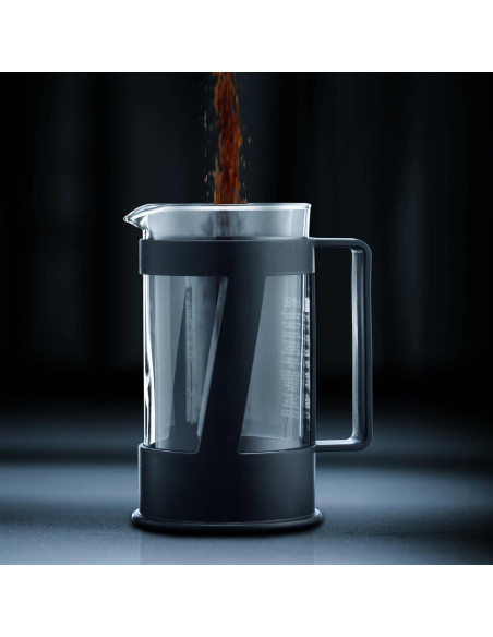Cafetera de Émbolo Bodum Crema 8 Tazas 1 Litro Manual Cafetera de Émbolo Bodum Crema 8 Tazas 1 Litro Manual