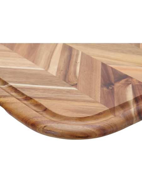 Tabla de Carving GoodCook Herringbone 49.5x34.8cm Acacia Tabla de Carving GoodCook Herringbone 49.5x34.8cm Acacia