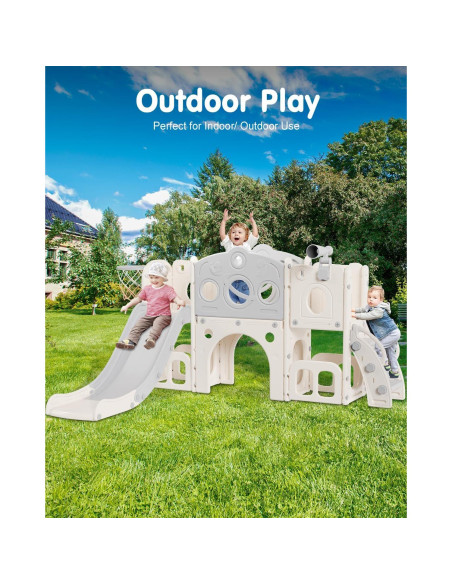 Tobogán 8 en 1 Babytronic para Niños - Interior y Exterior Tobogán 8 en 1 Babytronic para Niños - Interior y Exterior
