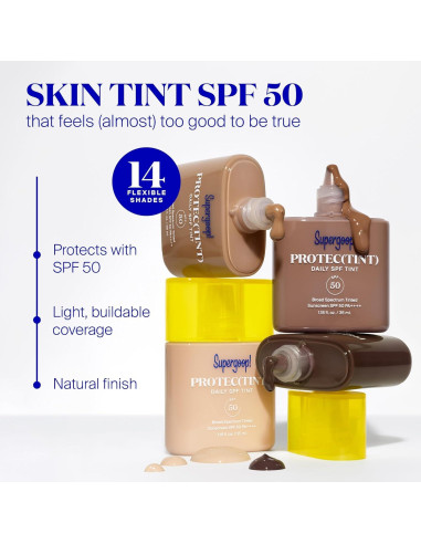 Supergoop! Protec(tint) Tinte Diario SPF 50 - 10N Claro