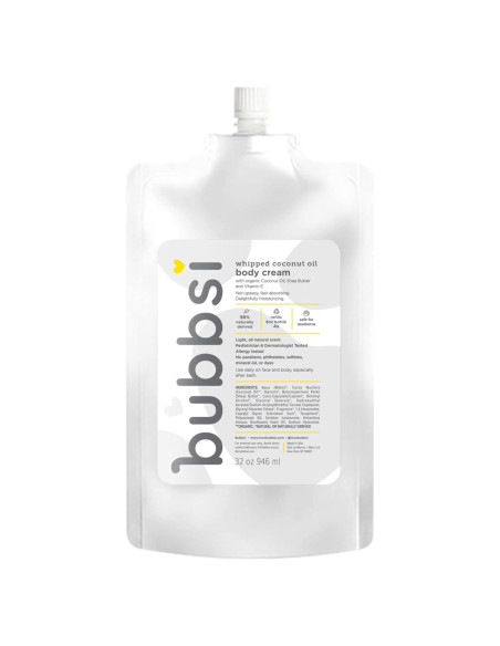 Loción Hidratante para Bebés Bubbsi 32 oz - Aceite de Coco Orgánico Loción Hidratante para Bebés Bubbsi 32 oz - Aceite de Coco Orgánico