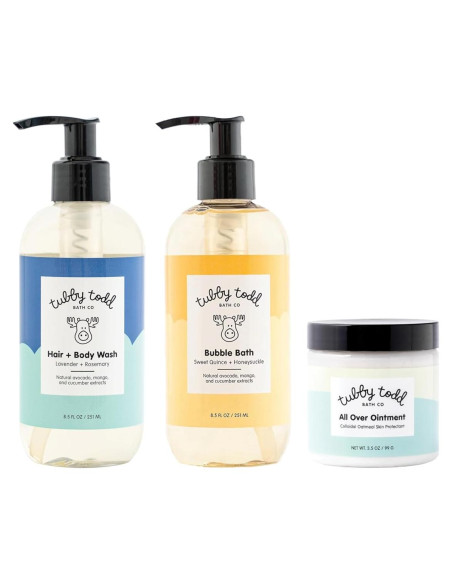Set de Regalo Tubby Todd para Baño de Bebé - Jabón 240ml, Ungüento 100ml Set de Regalo Tubby Todd para Baño de Bebé - Jabón 240ml, Ungüento 100ml