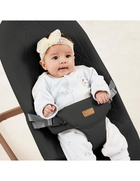 Columpio Plegable para Bebés Taylengrow - 3 Alturas Ajustables, Algodón Suave Columpio Plegable para Bebés Taylengrow - 3 Alturas Ajustables, Algodón Suave