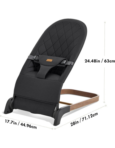Columpio Plegable para Bebés Taylengrow - 3 Alturas Ajustables, Algodón Suave Columpio Plegable para Bebés Taylengrow - 3 Alturas Ajustables, Algodón Suave