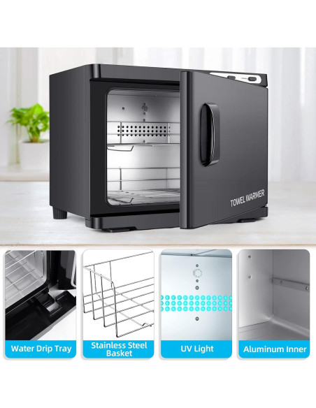 Calentador de Toallas Profesional DEPFALL 23L Negro Calentador de Toallas Profesional DEPFALL 23L Negro