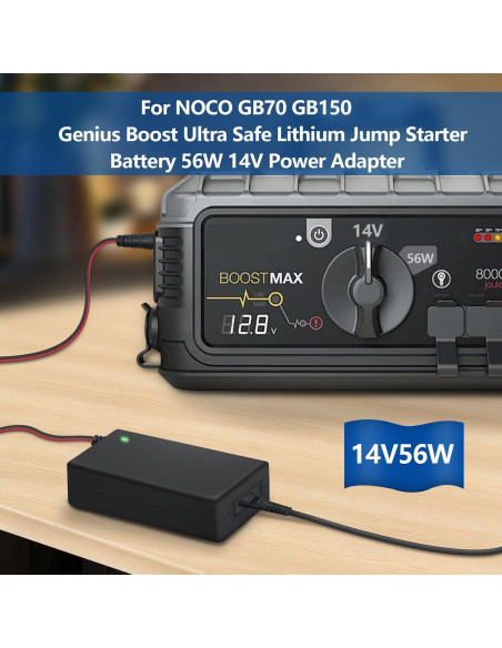 Cargador de Batería NOCO Genius 56W 14V para GB70 GB150 Cargador de Batería NOCO Genius 56W 14V para GB70 GB150
